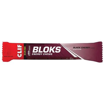 Picture of CLIF SHOT Bloks Black Cherry w/Caffeine, 60g per pcs